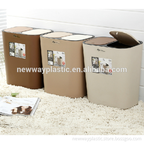 Standing structure waste bin